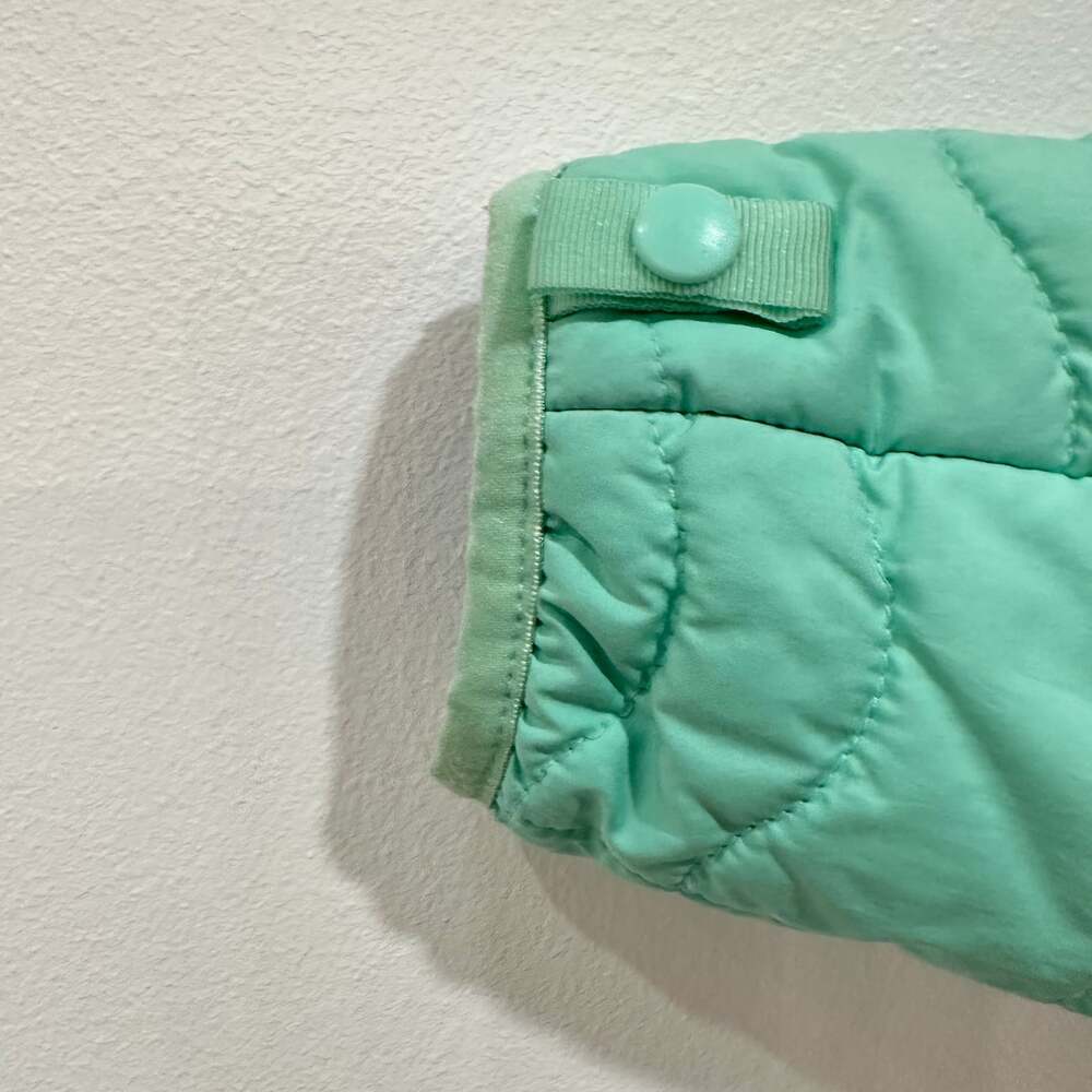 The North Face Women's C463 Bombay Mint Green Light Puffer Full Zip Jacket Small - Picture 12 of 13